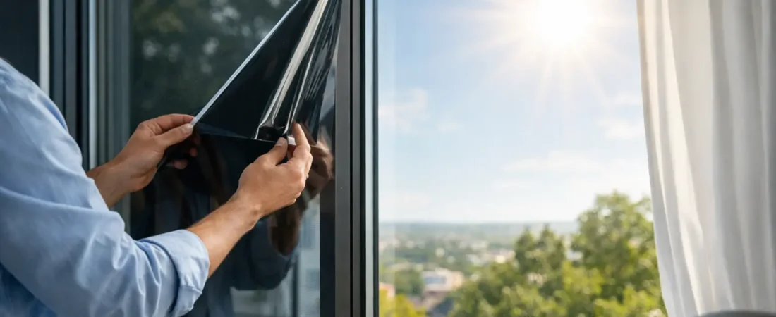 Réduire chaleur derrière une vitre efficacement