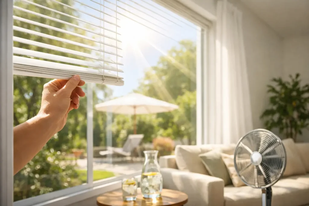 5 astuces pour vitres ensoleillées et maison fraîche