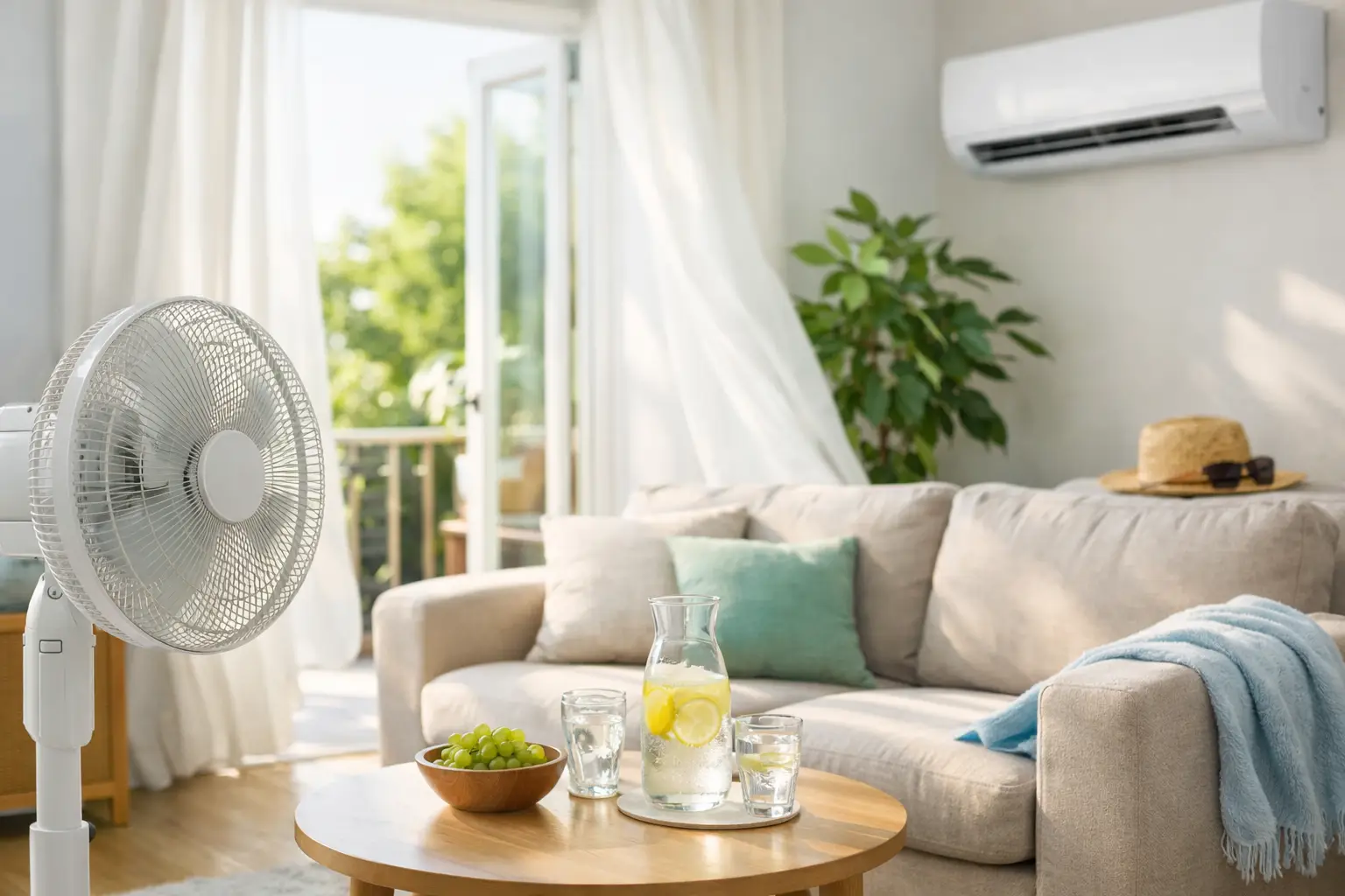 Confort d'été pour un intérieur plus frais