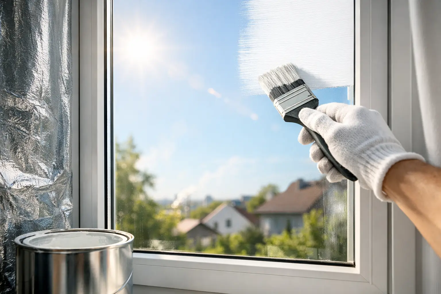 Peinture anti chaleur fenêtre: vrai bon choix?