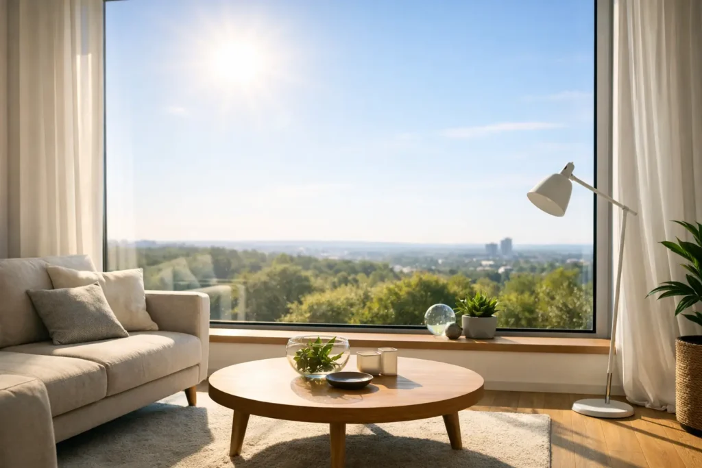 Quelle solution pour vitre plein sud ?