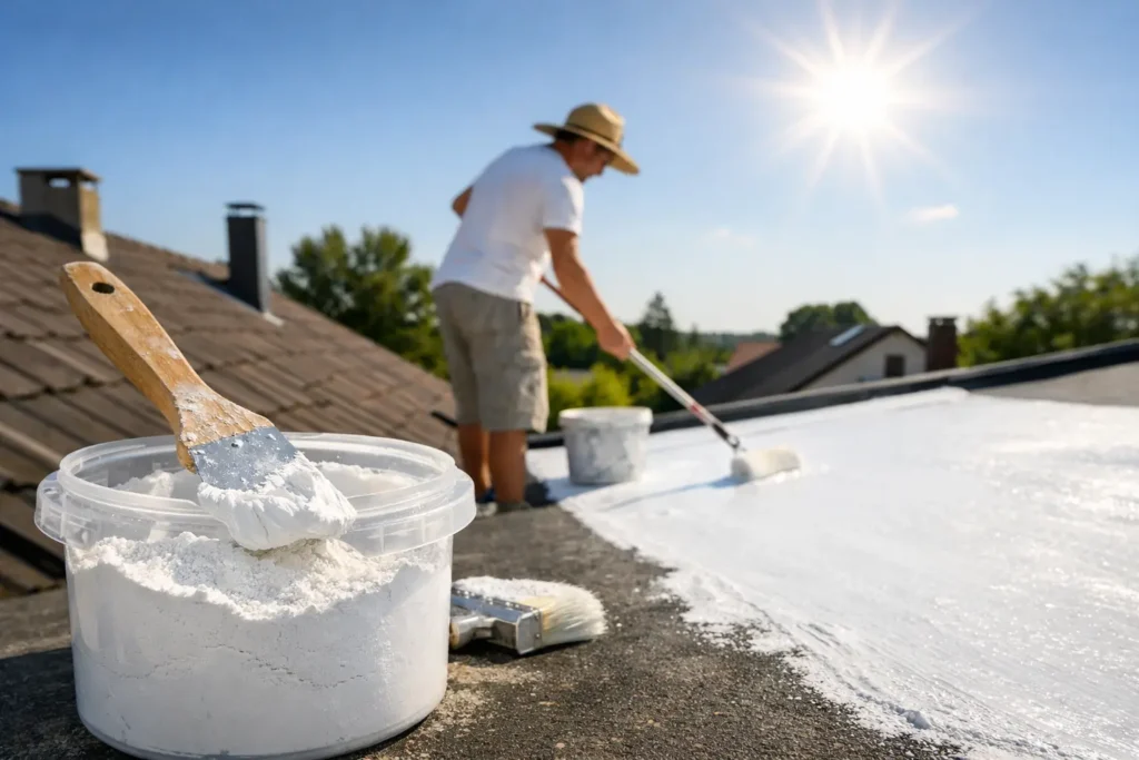 Utilisation du blanc de Meudon en canicule
